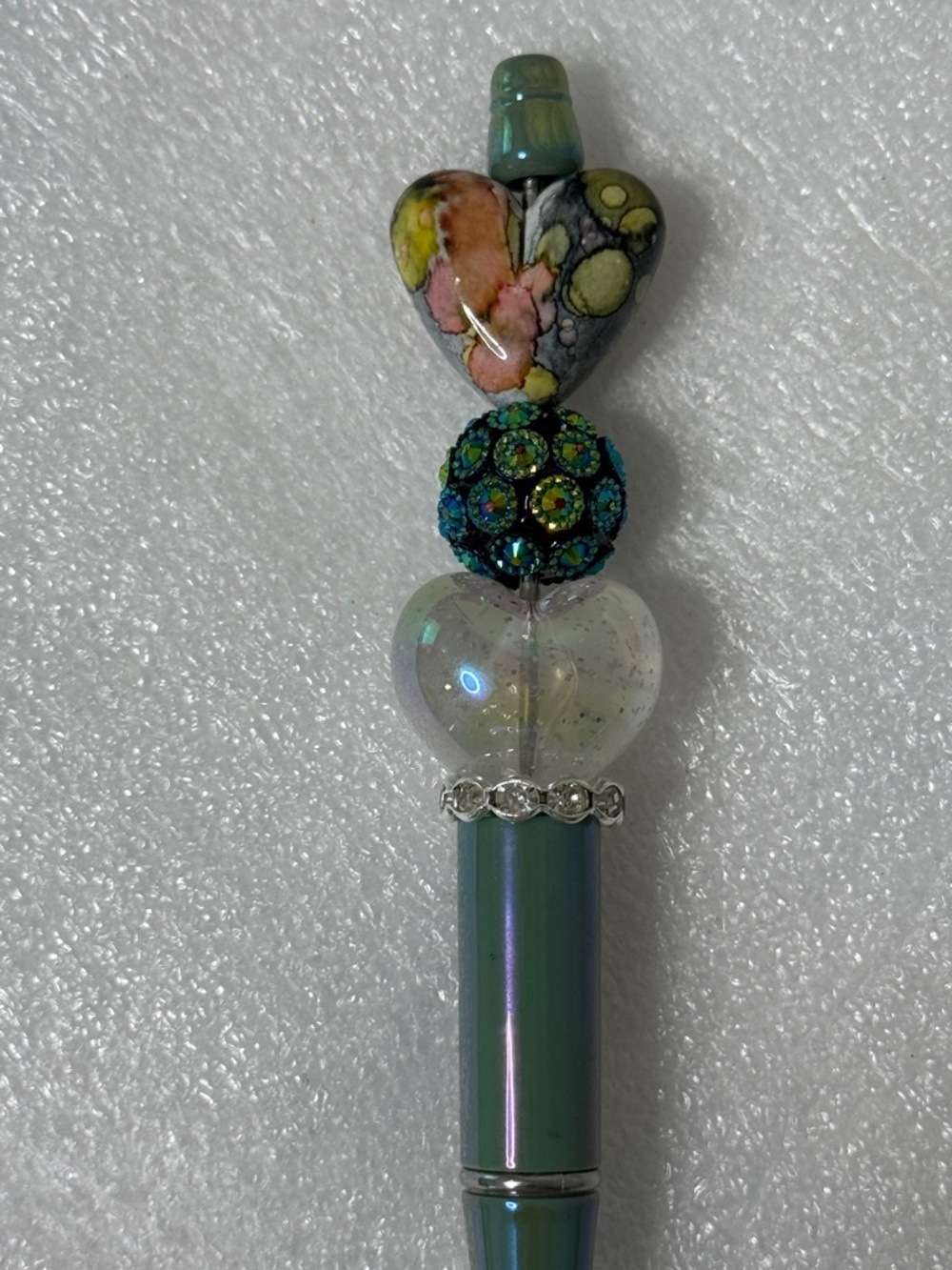 🖊️🐻✨ Cute Pen & Gummy Bear Keychain Set – Kawaii Stationery Gift - Picture 8 of 10